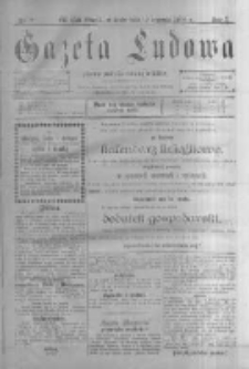 Gazeta Ludowa: pismo polsko-ewangielickie. 1900.01.10 R.5 nr2