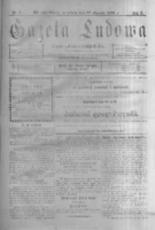 Gazeta Ludowa: pismo polsko-ewangielickie. 1900.01.27 R.5 nr7