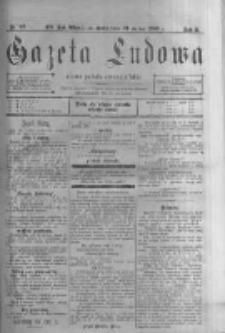 Gazeta Ludowa: pismo polsko-ewangielickie. 1900.03.21 R.5 nr22