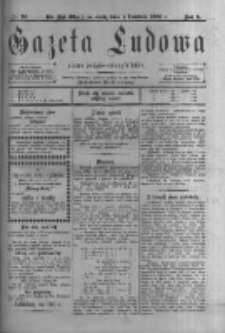 Gazeta Ludowa: pismo polsko-ewangielickie. 1900.04.04 R.5 nr26