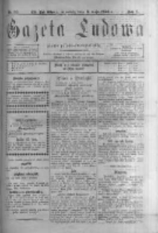 Gazeta Ludowa: pismo polsko-ewangielickie. 1900.05.05 R.5 nr33
