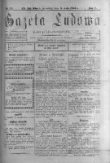 Gazeta Ludowa: pismo polsko-ewangielickie. 1900.05.05 R.5 nr33