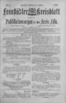 Fraustädter Kreisblatt. 1888.01.13 Nr4