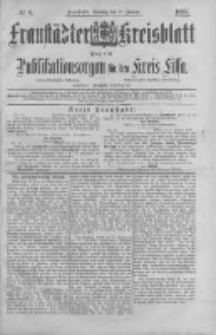 Fraust&auml;dter Kreisblatt. 1888.01.17 Nr5