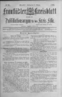 Fraust&auml;dter Kreisblatt. 1888.02.10 Nr12