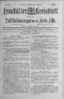 Fraust&auml;dter Kreisblatt. 1888.02.14 Nr13