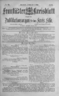 Fraust&auml;dter Kreisblatt. 1888.03.09 Nr20