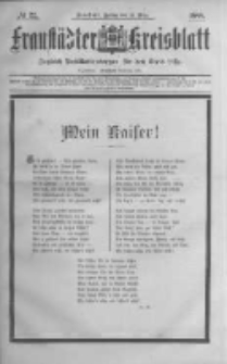Fraust&auml;dter Kreisblatt. 1888.03.16 Nr22