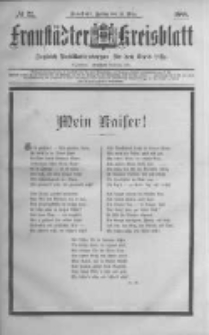 Fraustädter Kreisblatt. 1888.03.16 Nr22