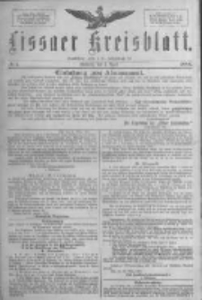 Lissaer Kreisblatt.1888.04.04 Nr1