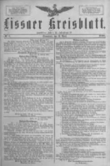 Lissaer Kreisblatt.1888.04.14 Nr4