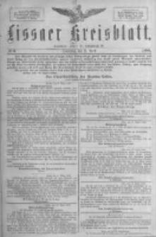 Lissaer Kreisblatt.1888.04.21 Nr6