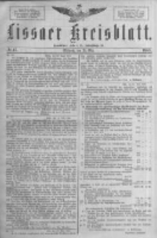 Lissaer Kreisblatt.1888.05.30 Nr17
