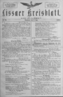 Lissaer Kreisblatt.1888.06.09 Nr20