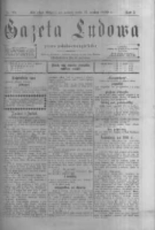 Gazeta Ludowa: pismo polsko-ewangielickie. 1900.03.31 R.5 nr25