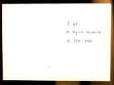 Dokumenty i zaświadczenia dra Wojciecha Skowrońskiego z lat 1913-1975