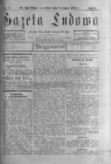 Gazeta Ludowa: pismo dla ludu mazurskiego. 1900.06.09 R.5 nr43Gazeta Ludowa: pismo dla ludu mazurskiego. 1900.06.09 R.5 nr43