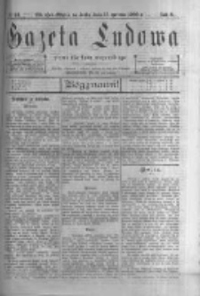 Gazeta Ludowa: pismo dla ludu mazurskiego. 1900.06.13 R.5 nr44