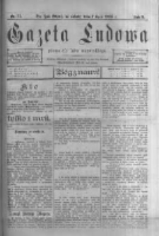 Gazeta Ludowa: pismo dla ludu mazurskiego. 1900.07.07 R.5 nr51