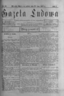 Gazeta Ludowa: pismo polsko-ewangelickie dla ludu mazurskiego. 1900.07.28 R.5 nr57