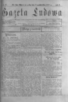 Gazeta Ludowa: pismo polsko-ewangelickie dla ludu mazurskiego. 1900.10.03 R.5 nr75