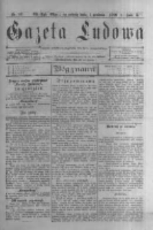 Gazeta Ludowa: pismo polsko-ewangelickie dla ludu mazurskiego. 1900.12.01 R.5 nr92