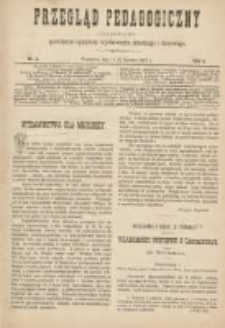 Przegląd Pedagogiczny:czasopismo poświęcone sprawom wychowania szkolnego i domowego 1883.01.15(3) R.6 Nr2