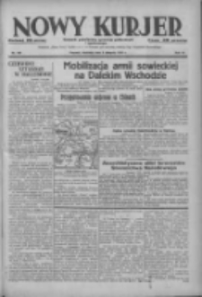 Nowy Kurjer: dziennik poświęcony sprawom politycznym i społecznym 1937.08.08 R.48 Nr180