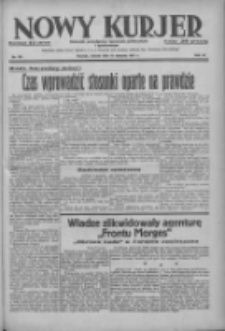 Nowy Kurjer: dziennik poświęcony sprawom politycznym i społecznym 1937.08.10 R.48 Nr181