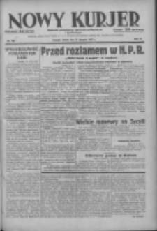 Nowy Kurjer: dziennik poświęcony sprawom politycznym i społecznym 1937.08.15 R.48 Nr185