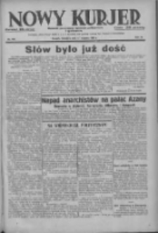 Nowy Kurjer: dziennik poświęcony sprawom politycznym i społecznym 1937.08.15 R.48 Nr186