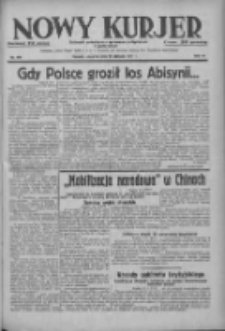 Nowy Kurjer: dziennik poświęcony sprawom politycznym i społecznym 1937.08.19 R.48 Nr189