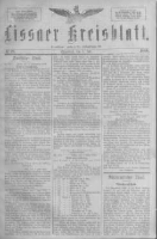 Lissaer Kreisblatt.1888.07.07 Nr28