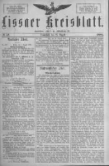 Lissaer Kreisblatt.1888.08.25 Nr42