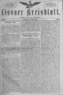 Lissaer Kreisblatt.1888.09.26 Nr51