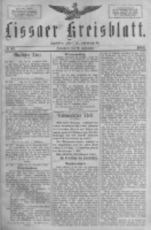 Lissaer Kreisblatt.1888.09.29 Nr52