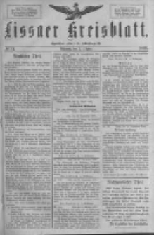 Lissaer Kreisblatt.1888.10.03 Nr53