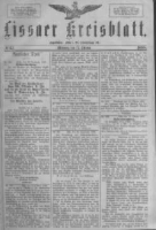 Lissaer Kreisblatt.1888.10.17 Nr57