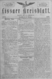 Lissaer Kreisblatt.1888.11.10 Nr64