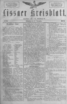 Lissaer Kreisblatt.1888.11.21 Nr67