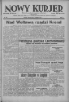 Nowy Kurjer: dziennik poświęcony sprawom politycznym i społecznym 1937.08.21 R.48 Nr191