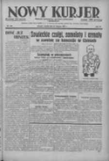 Nowy Kurjer: dziennik poświęcony sprawom politycznym i społecznym 1937.08.24 R.48 Nr193