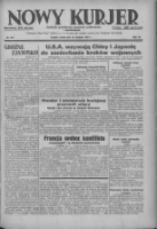Nowy Kurjer: dziennik poświęcony sprawom politycznym i społecznym 1937.08.25 R.48 Nr194