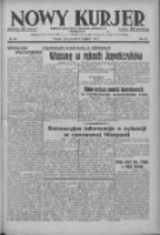 Nowy Kurjer: dziennik poświęcony sprawom politycznym i społecznym 1937.09.02 R.48 Nr201