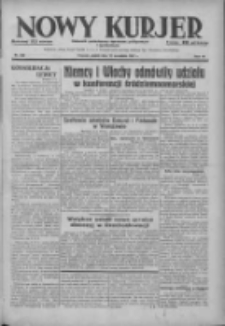 Nowy Kurjer: dziennik poświęcony sprawom politycznym i społecznym 1937.09.10 R.48 Nr208