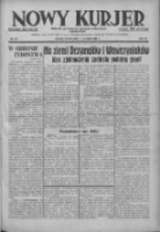 Nowy Kurjer: dziennik poświęcony sprawom politycznym i społecznym 1937.09.14 R.48 Nr211