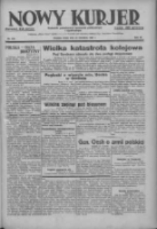 Nowy Kurjer: dziennik poświęcony sprawom politycznym i społecznym 1937.09.22 R.48 Nr218