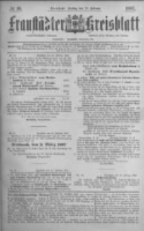 Fraustädter Kreisblatt. 1887.02.25 Nr16