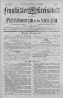 Fraust&auml;dter Kreisblatt. 1887.12.23 Nr100