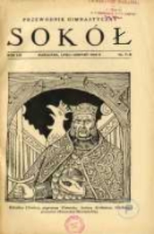 Przewodnik Gimnastyczny "Sok&oacute;ł" 1939.07/08 R.56 Nr7/8